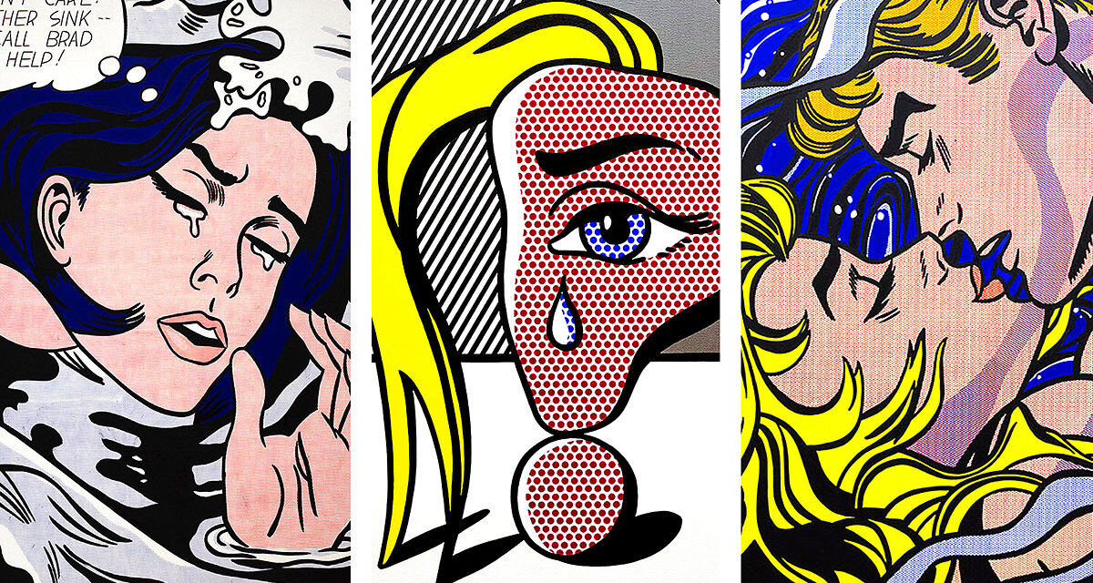 Obrazem: Ikonické pop-artové malby Roye Lichtensteina na aktuální výstavě ve Vídni